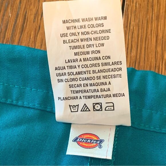Dickies Teal High Waist Scrub Pants Women’s Large Draw String Pockets. - Picture 10 of 12